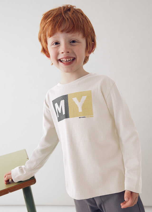 Camiseta básica bebé - mayoral - Mini Menino - AW25-173