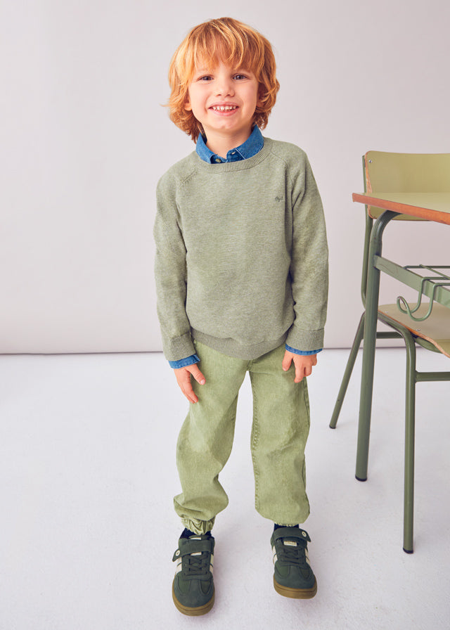 Jersey algodão básico - mayoral - Mini Menino - AW25-323