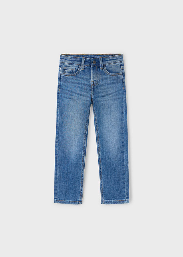 Calça ganga slim fit básico - mayoral - Mini Menino - AW25-504