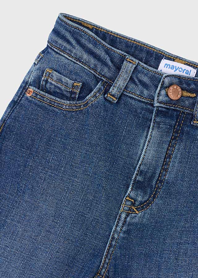 Calça ganga básica - mayoral - Mini Menina - AW25-579