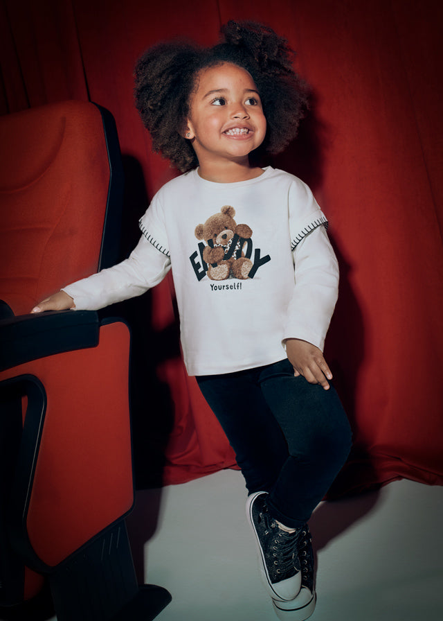 Leggings aveludadas básicas - mayoral - Mini Menina - AW25-712