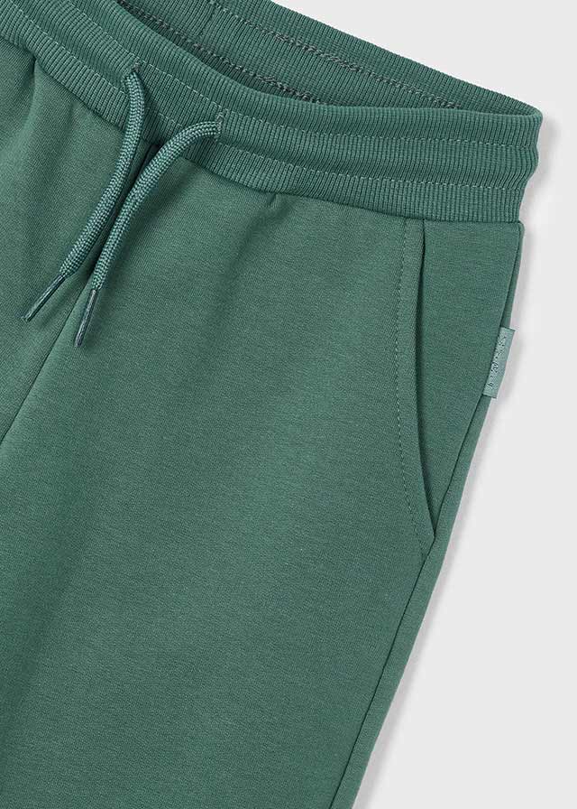 Calça felpa básica punhos - mayoral - Mini Menino - AW25-725