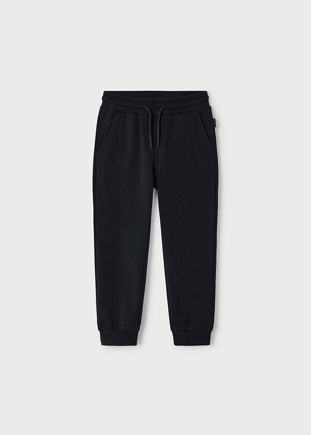 Calça felpa básica punhos - mayoral - Mini Menino - AW25-725