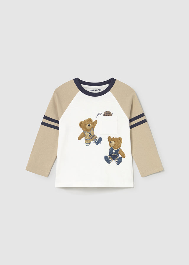 Camiseta combinada - mayoral - Baby menino - AW25-2059