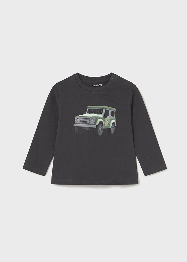 Camiseta m/comp. carro - mayoral - Baby menino - AW25-2066