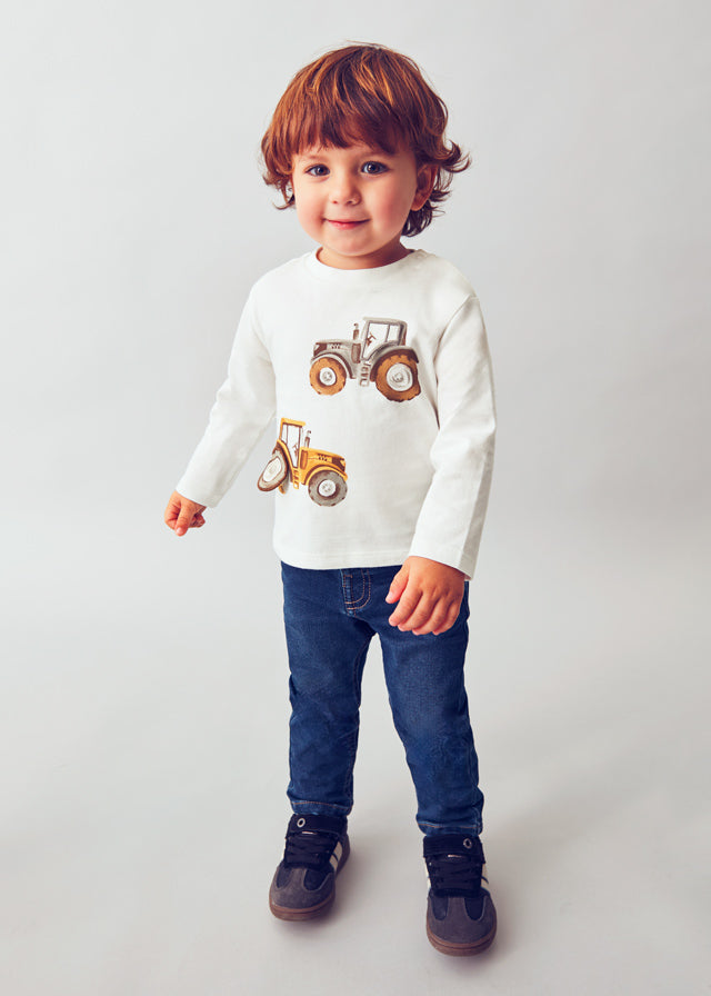 Camisola "play" trator - mayoral - Baby menino - AW25-2069