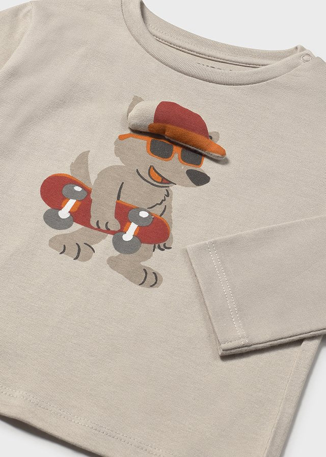 Camisola aplic. animal - mayoral - Baby menino - AW25-2070