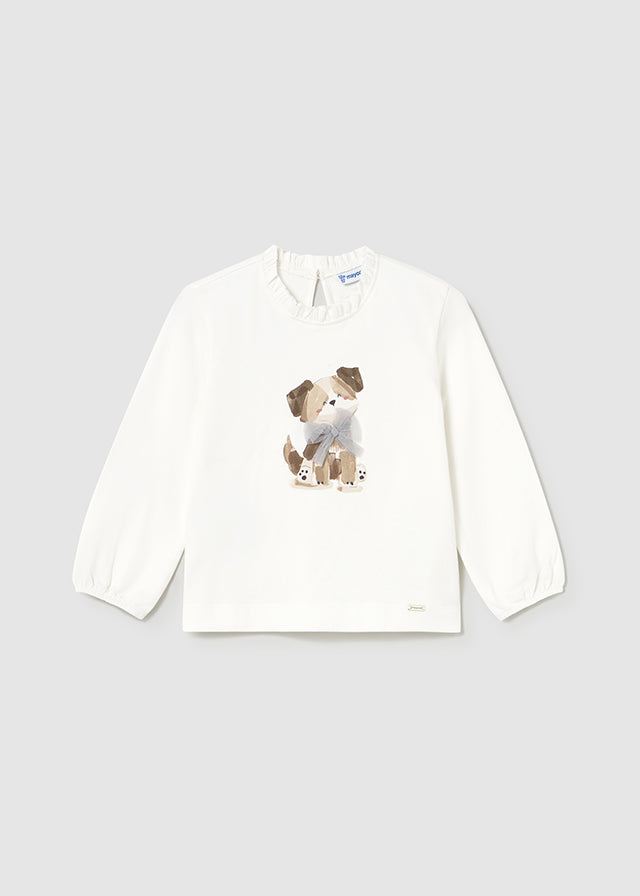 Camiseta m/comp. clássica - mayoral - Baby menina - AW25-2075