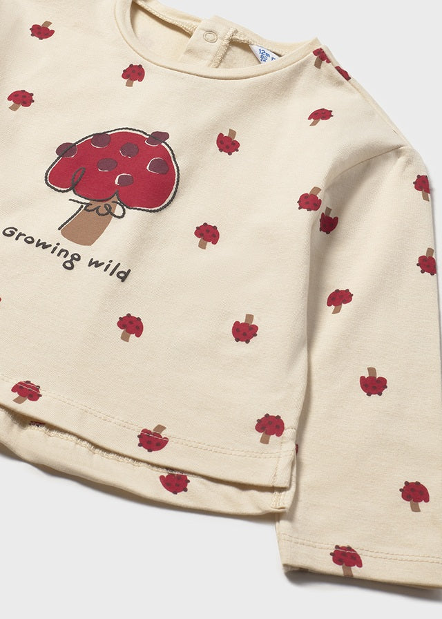 Camiseta estampada - mayoral - Baby menina - AW25-2077