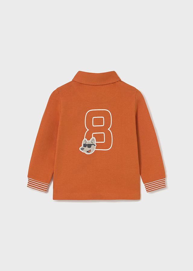 Polo m/comp. liso detalhes - mayoral - Baby menino - AW25-2101