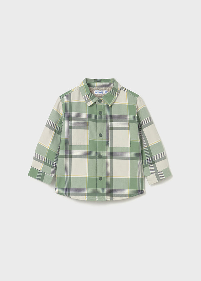 Sobrecamisa xadrez forrada - mayoral - Baby menino - AW25-2104
