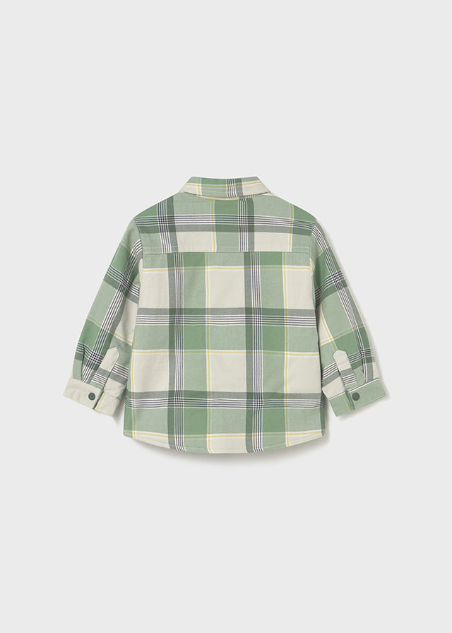 Sobrecamisa xadrez forrada - mayoral - Baby menino - AW25-2104