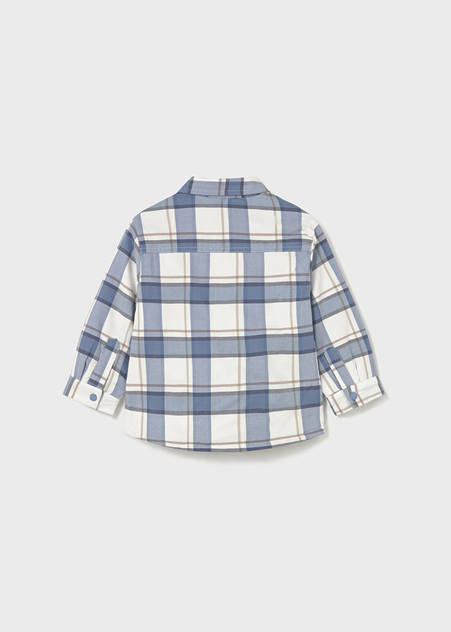 Sobrecamisa xadrez forrada - mayoral - Baby menino - AW25-2104