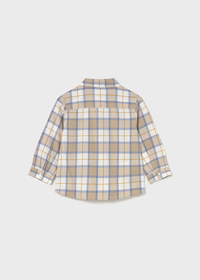 Camisa m/comp.xadrez - mayoral - Baby menino - AW25-2109