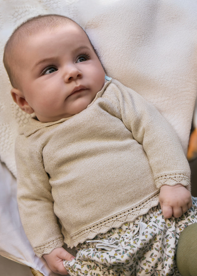 Conj. short e meia calça tric - mayoral - New Born menina - AW25-2256