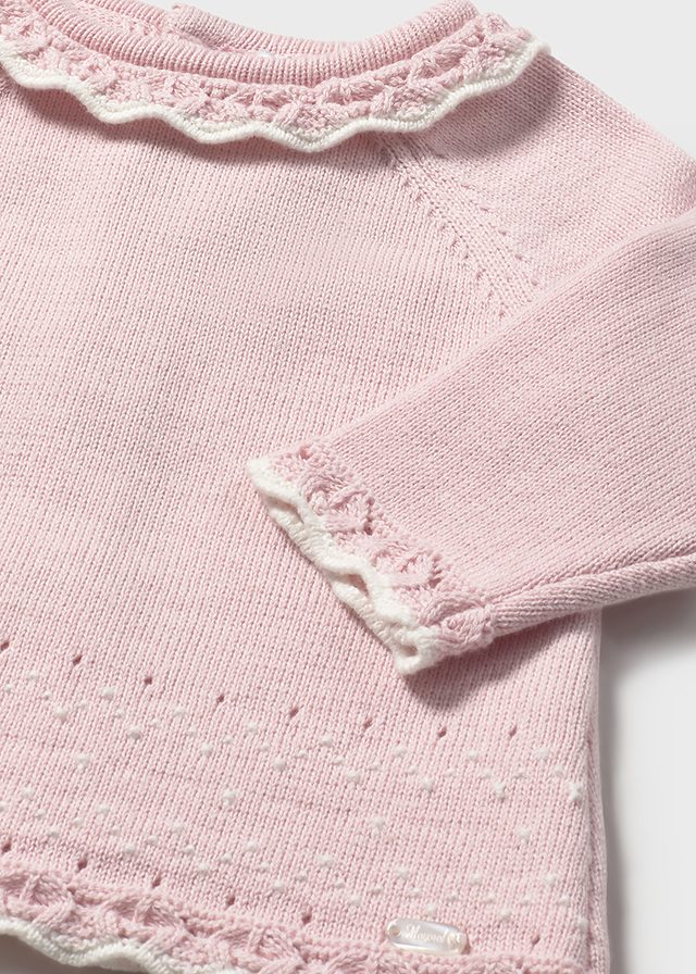 Conj. short e meia calça tric - mayoral - New Born menina - AW25-2256