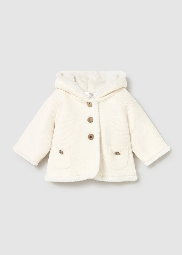 Casaco pompom - mayoral - New Born menina - AW25-2333