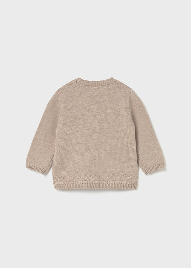 Casaco gola bico tricô - mayoral - New Born menino - AW25-2338