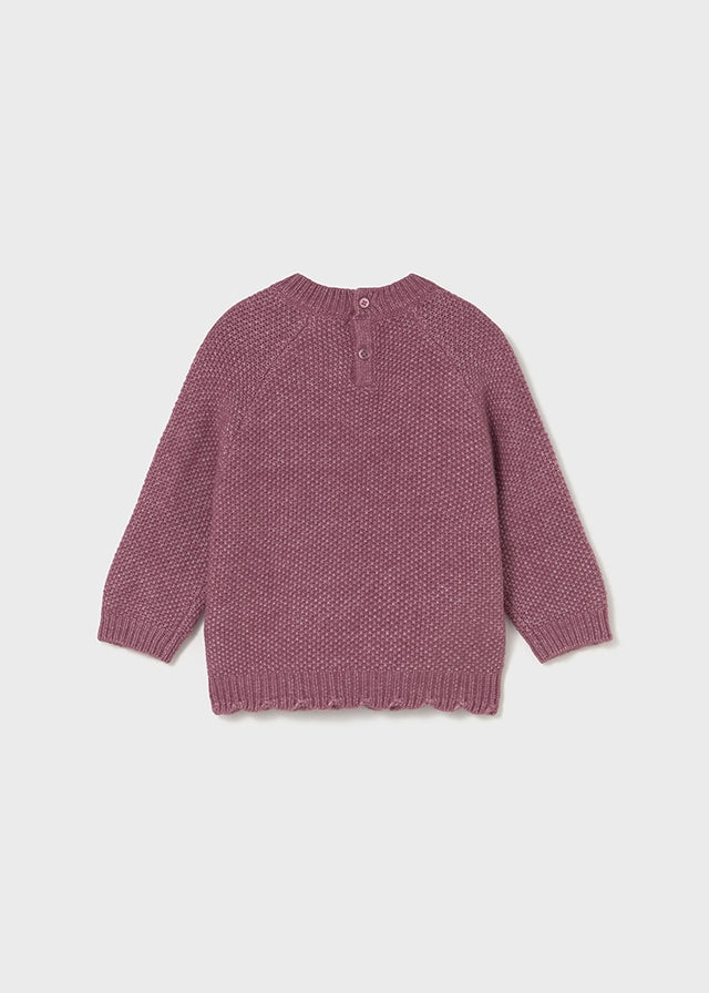 Jersey estrutura flores - mayoral - Baby menina - AW25-2352