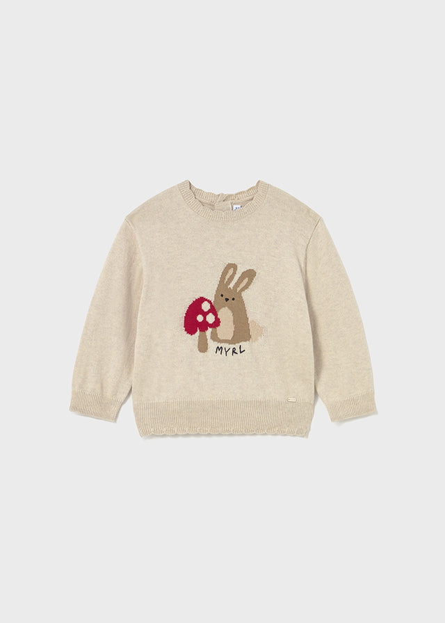 Jersey fino jacquard - mayoral - Baby menina - AW25-2354