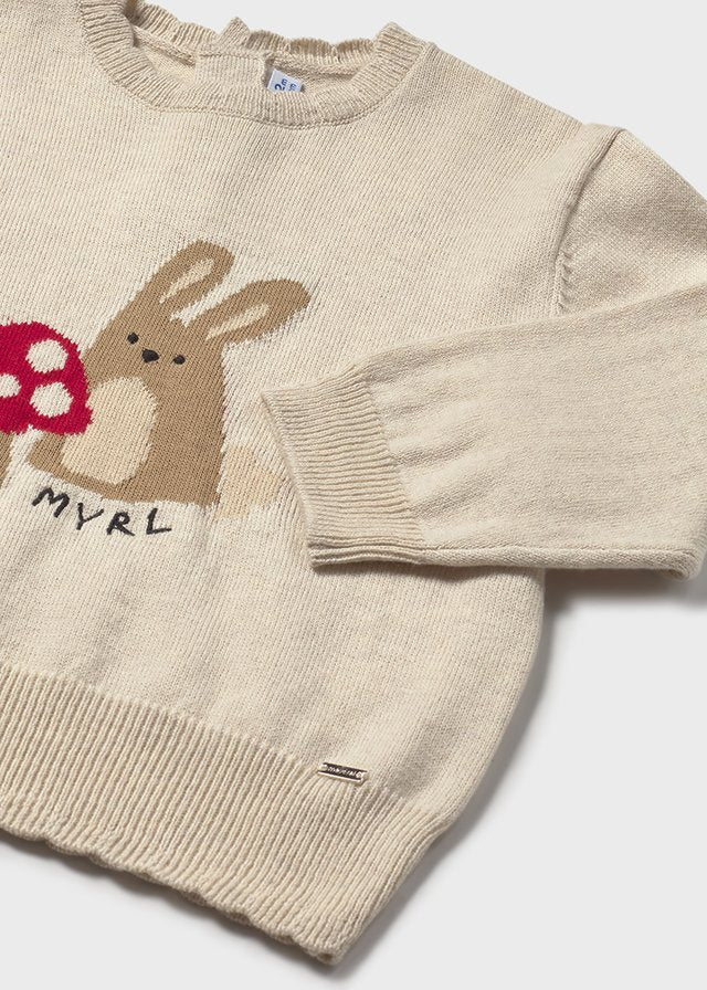 Jersey fino jacquard - mayoral - Baby menina - AW25-2354
