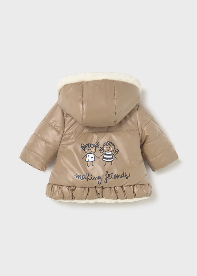 Blusão reversivel - mayoral - New Born menina - AW25-2404