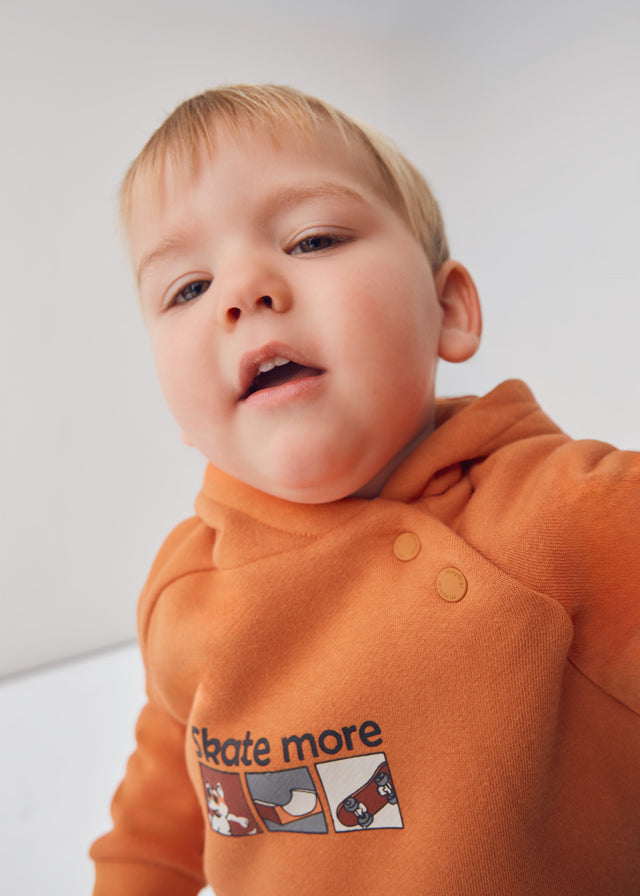 Sweat c/ carapuço - mayoral - Baby menino - AW25-2414