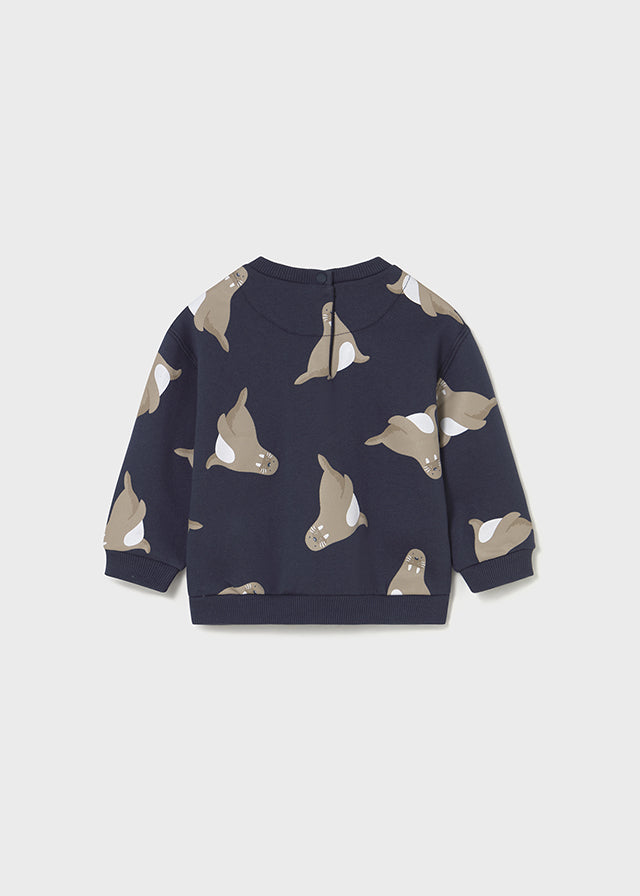 Sweat estampada - mayoral - Baby menino - AW25-2417