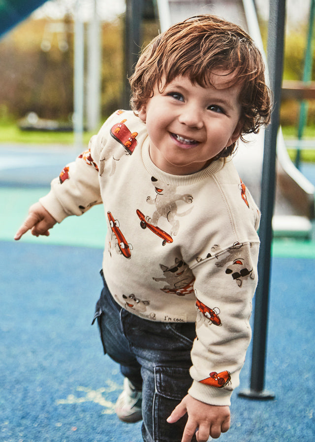 Sweat estampada - mayoral - Baby menino - AW25-2417