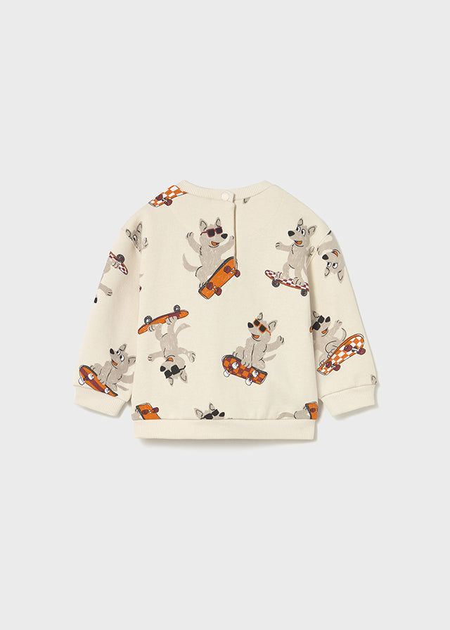 Sweat estampada - mayoral - Baby menino - AW25-2417
