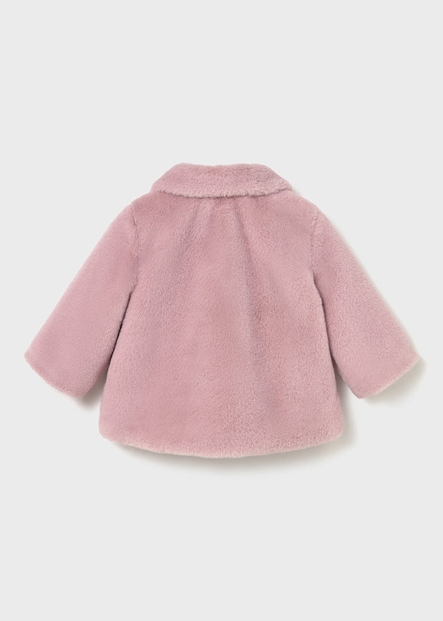 Casaco comprido de pelo - mayoral - Baby menina - AW25-2434
