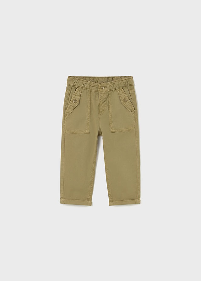 Calça sarja bolsos - mayoral - Baby menino - AW25-2501