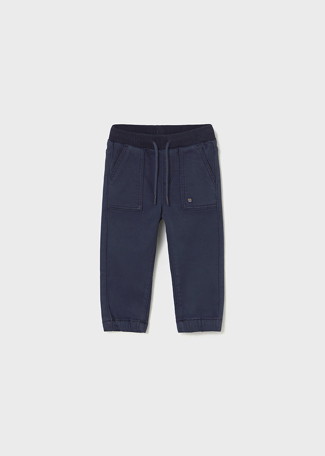 Calça jogger sarja soft - mayoral - Baby menino - AW25-2503