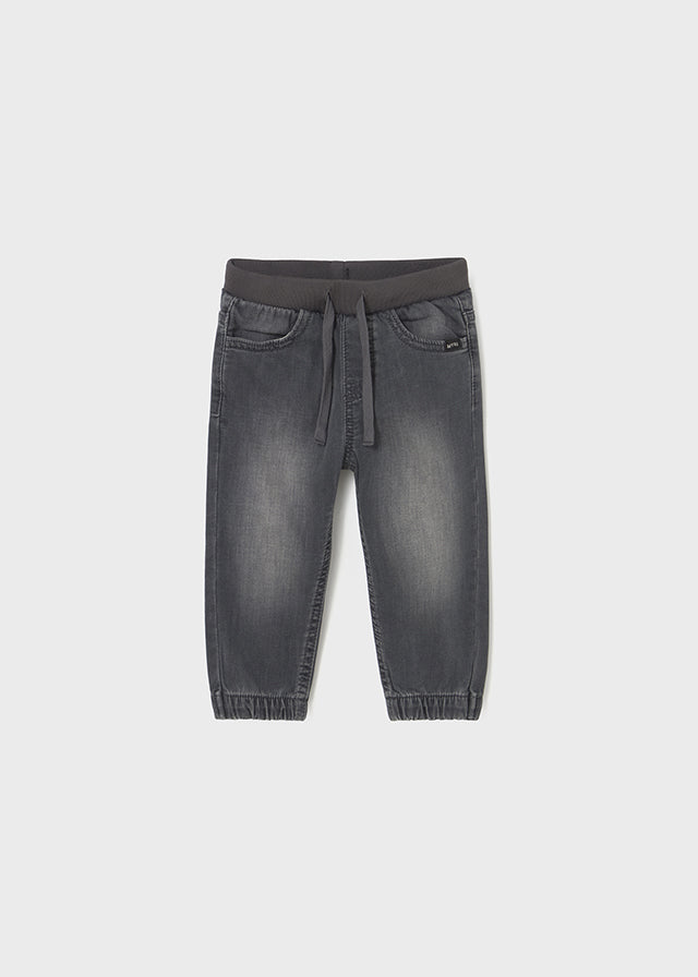 Calça soft denim jogger - mayoral - Baby menino - AW25-2508