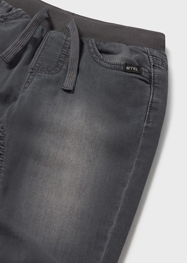 Calça soft denim jogger - mayoral - Baby menino - AW25-2508