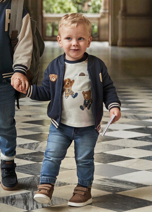 Calça soft denim jogger - mayoral - Baby menino - AW25-2508