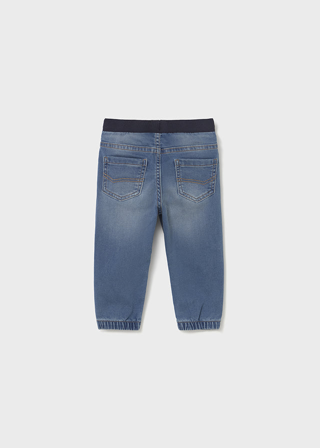 Calça soft denim jogger - mayoral - Baby menino - AW25-2508