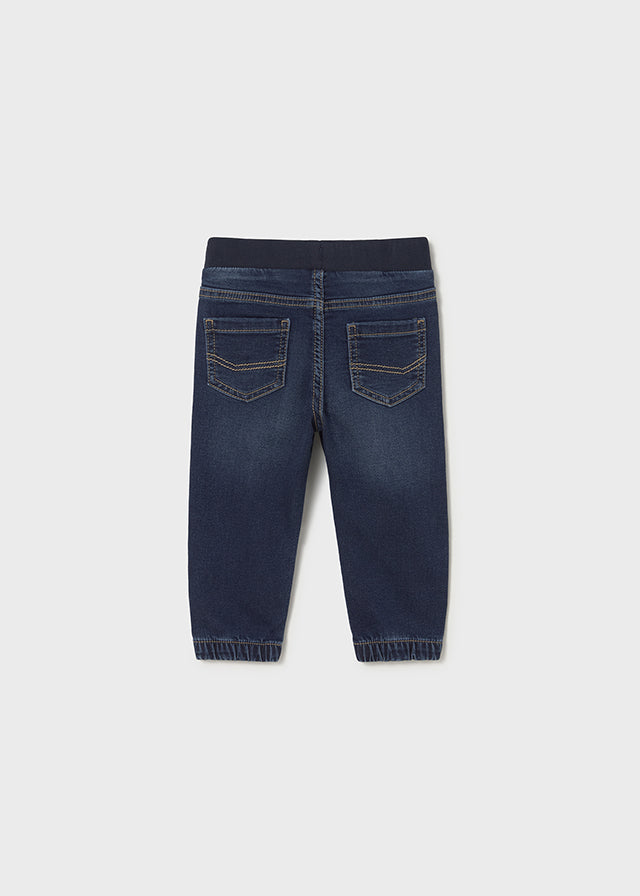 Calça soft denim jogger - mayoral - Baby menino - AW25-2508