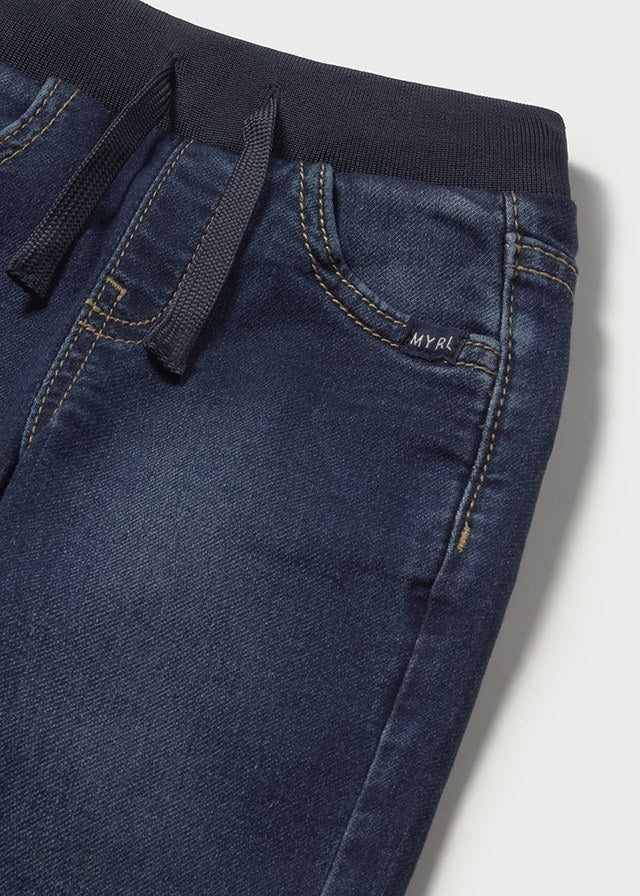 Calça soft denim jogger - mayoral - Baby menino - AW25-2508