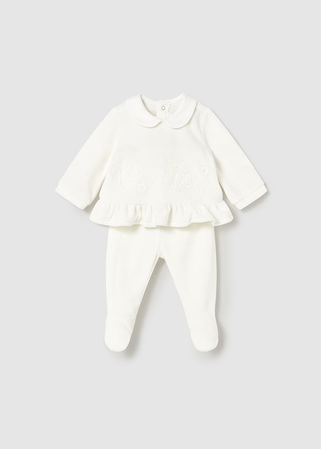 Conj.polaina - mayoral - New Born menina - AW25-2554