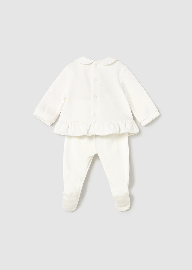 Conj.polaina - mayoral - New Born menina - AW25-2554