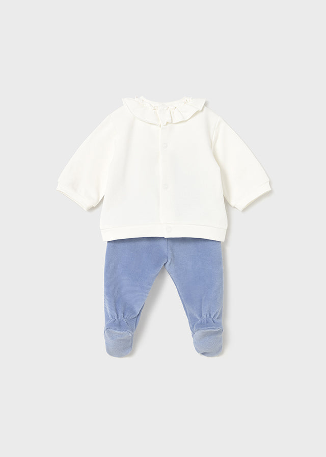 Conj.polainas combinada - mayoral - New Born menina - AW25-2555