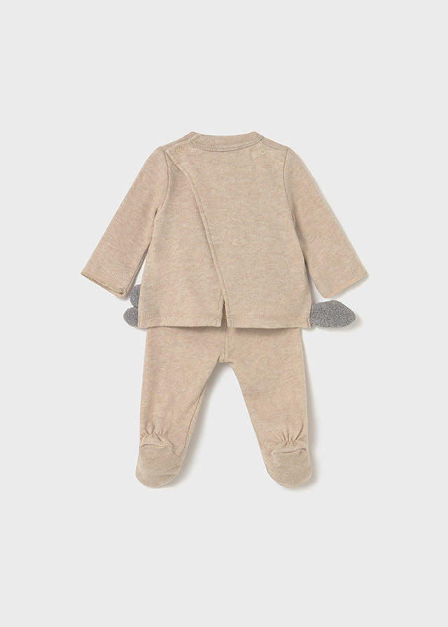 Conj. algodão soft - mayoral - New Born menina - AW25-2558