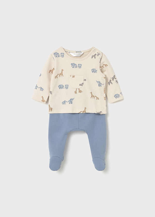 Conj. plainas estampadas - mayoral - New Born menino - AW25-2567