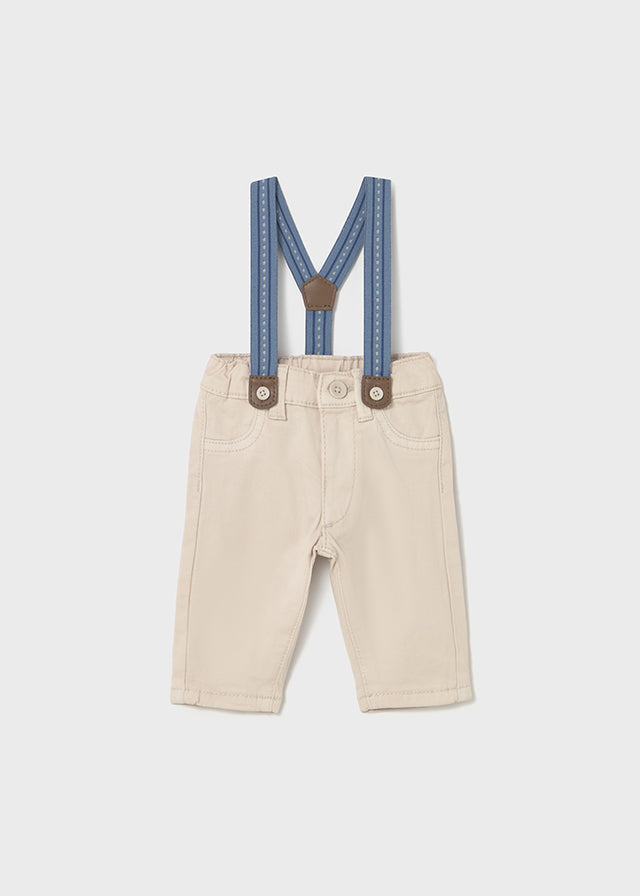 Calça suspensórios - mayoral - New Born menino - AW25-2576