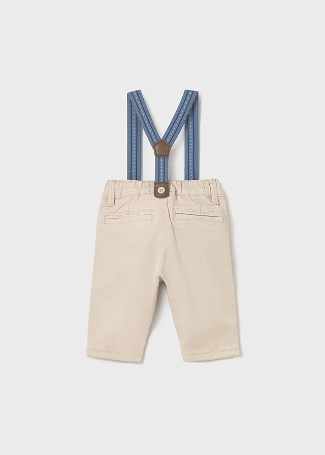 Calça suspensórios - mayoral - New Born menino - AW25-2576