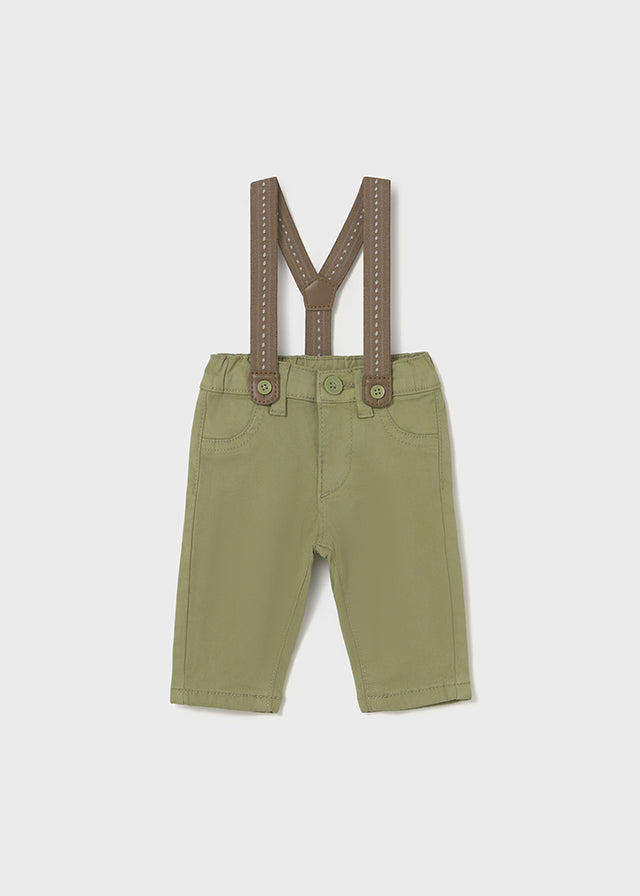 Calça suspensórios - mayoral - New Born menino - AW25-2576