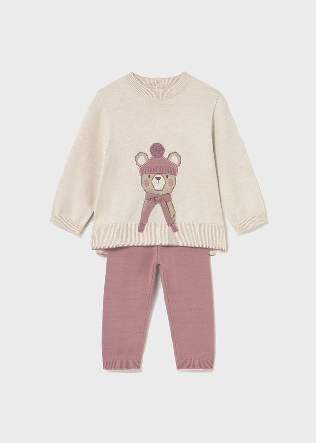 Conj. calça tricot - mayoral - Baby menina - AW25-2595