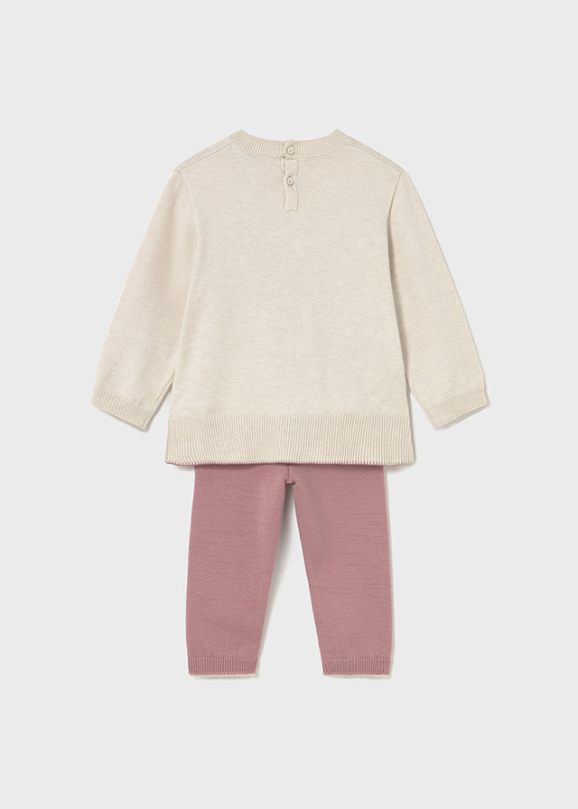Conj. calça tricot - mayoral - Baby menina - AW25-2595