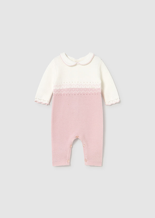 Fato bebé tricô - mayoral - New Born menina - AW25-2601